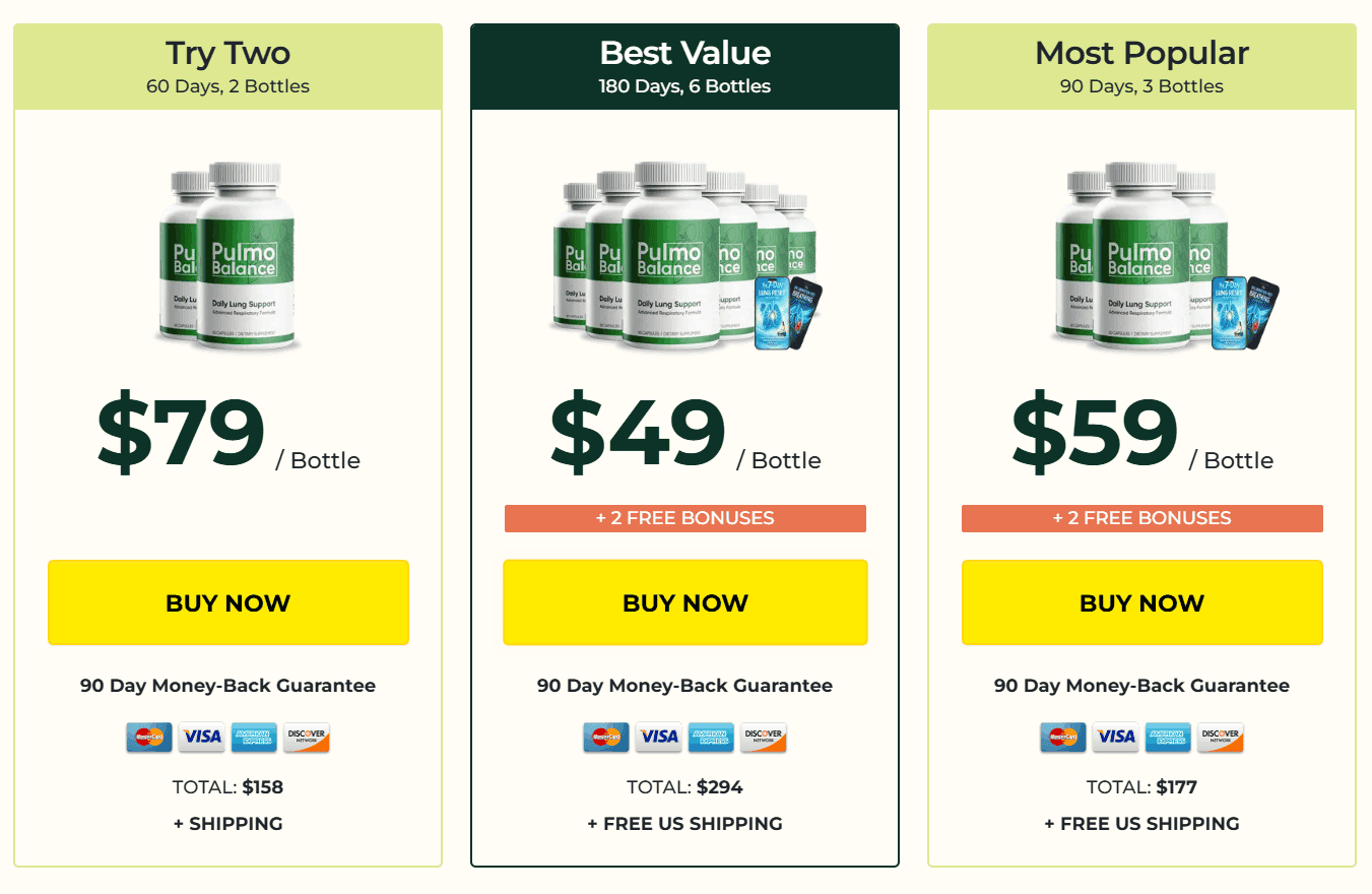 Pulmo Balance Offer